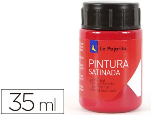 Tinta latex la pajarita, 35 ml - vermelho carmim , La pajarita , 9944 , 8423451112221